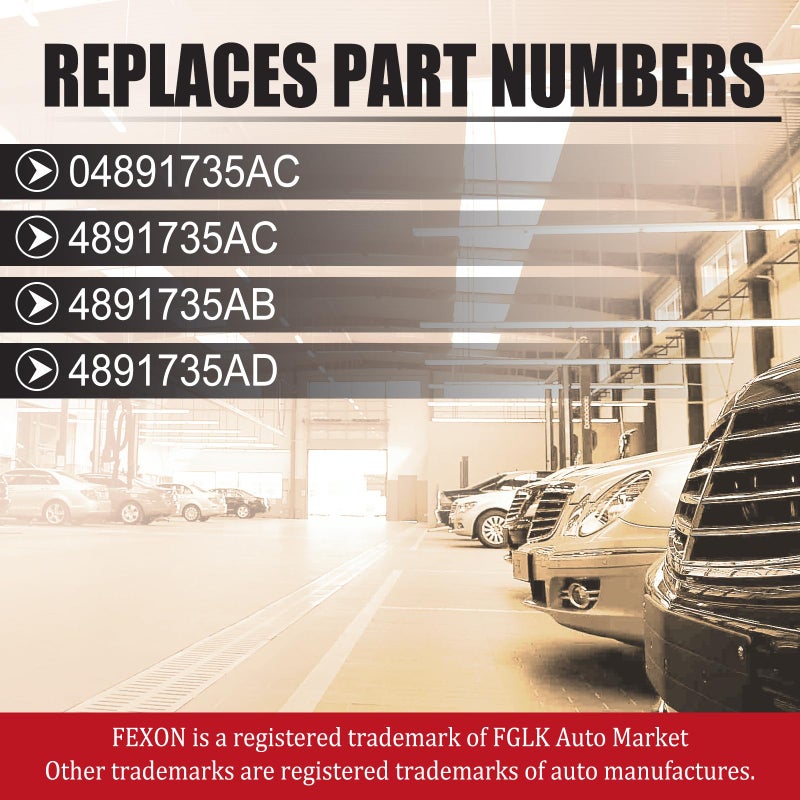 FEXON 4891735AC مجموعة تحكم جسم الخانق الإلكتروني مع استبدال IAC TPS لسيارات دودج أفينجر 08-2014 وكاليبر 07-2012 وجيب باتريوت وكومباس 2007-2017 وكرايسلر 200 2011-14 وسبرينغ 07-2010 - Image 3